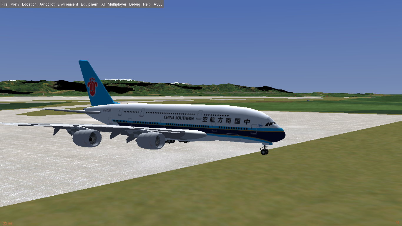 南航A380